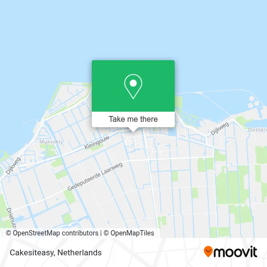 Cakesiteasy map