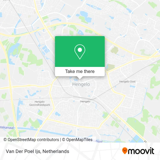 Van Der Poel Ijs map