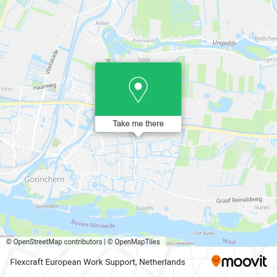 Flexcraft European Work Support map