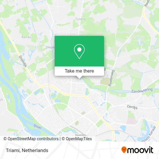 Triami map