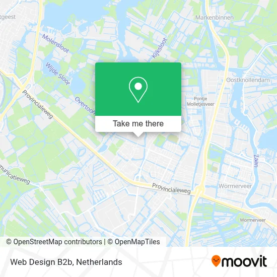 Web Design B2b map