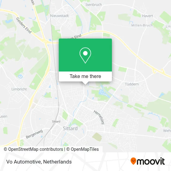 Vo Automotive map