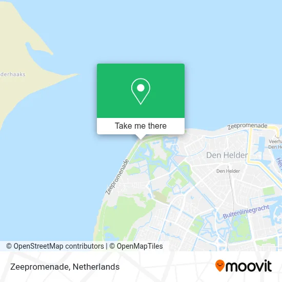 Zeepromenade map