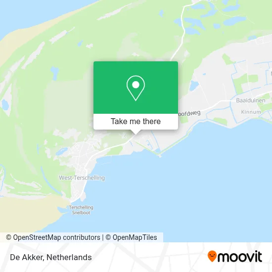 De Akker map
