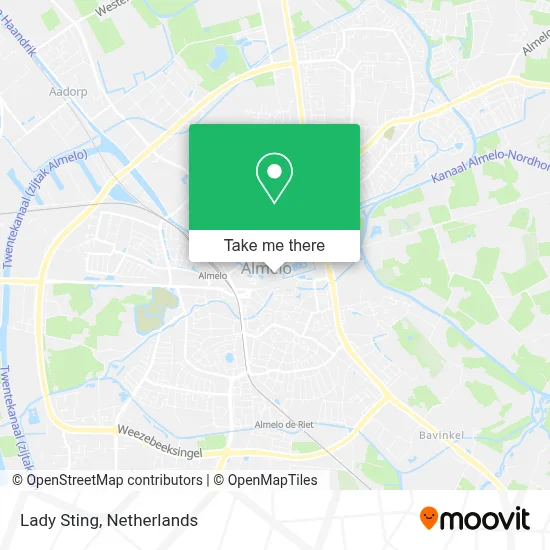 Lady Sting map