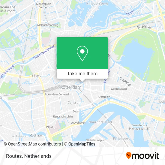 Rotte map