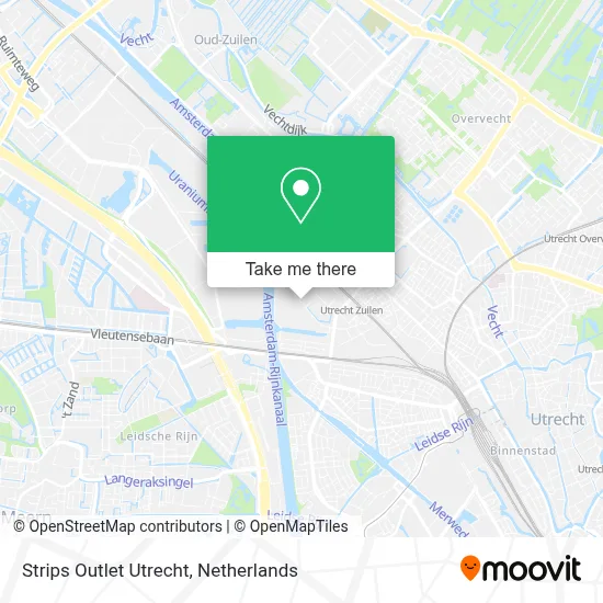 Strips Outlet Utrecht map
