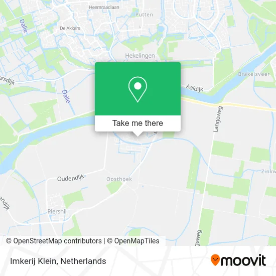Imkerij Klein map