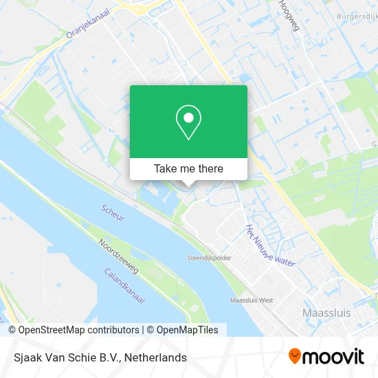 Sjaak Van Schie B.V. map