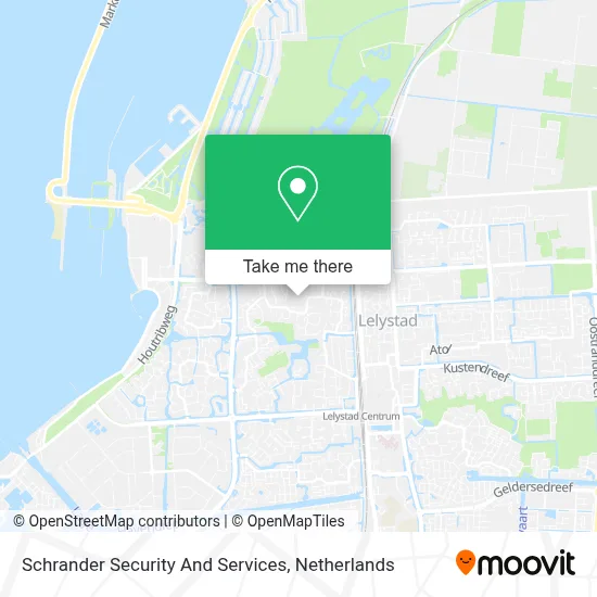 Schrander Security And Services map