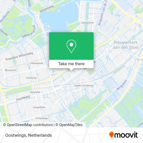 Oostwings map