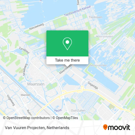 Van Vuuren Projecten map