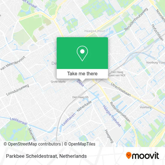 Parkbee Scheldestraat map