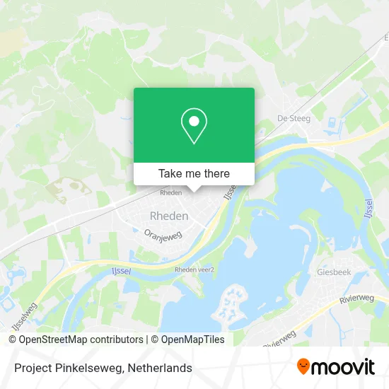 Project Pinkelseweg map
