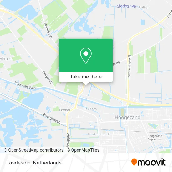 Tasdesign map