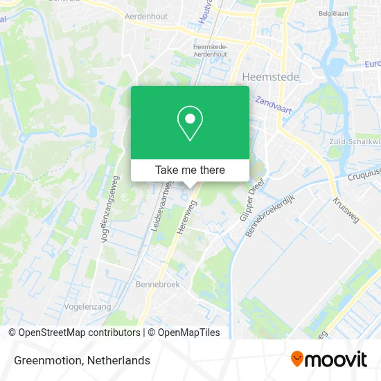 Greenmotion map