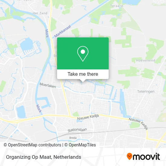 Organizing Op Maat map