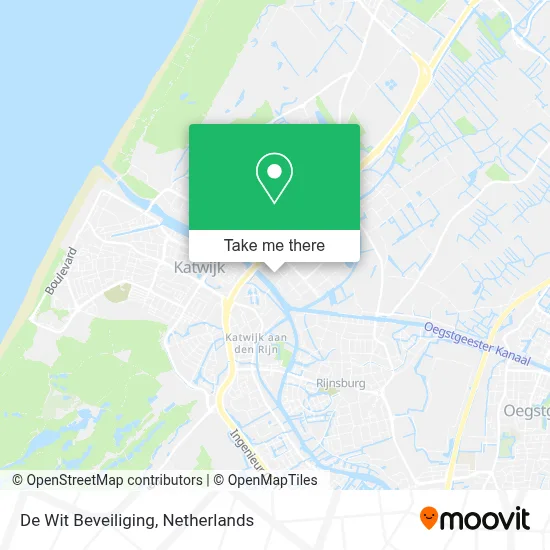 De Wit Beveiliging map