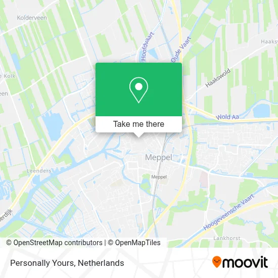 Personally Yours map