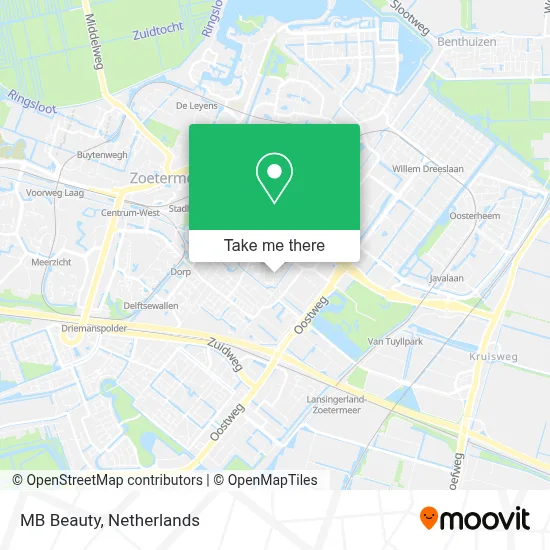 MB Beauty map