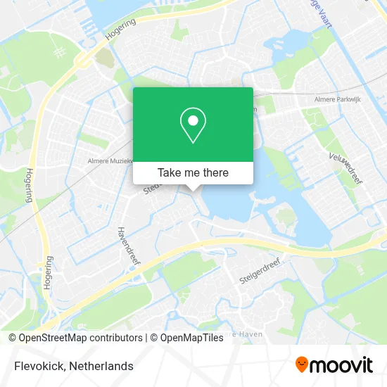 Flevokick map