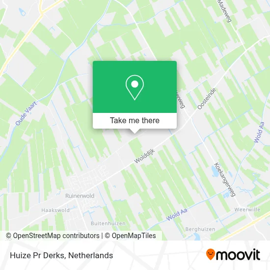 Huize Pr Derks map