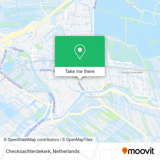 Checksachterdekerk map
