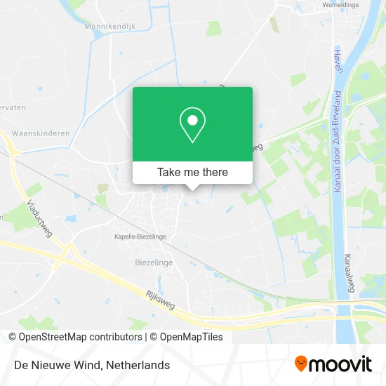 De Nieuwe Wind map