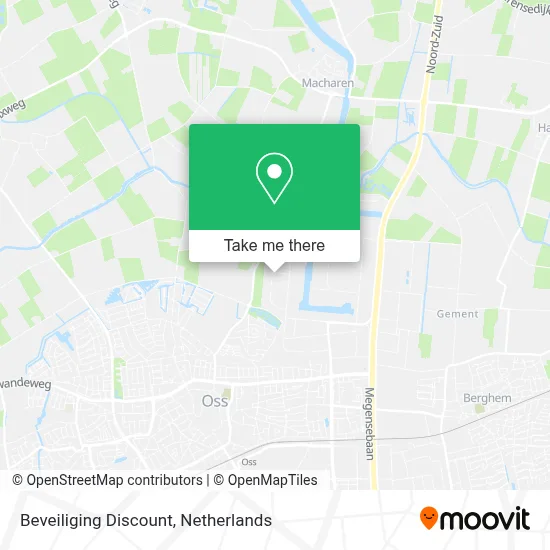Beveiliging Discount map
