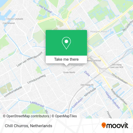 Chill Churros map
