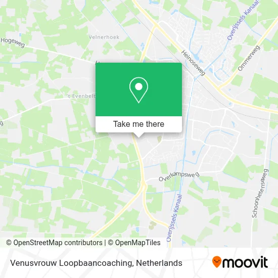 Venusvrouw Loopbaancoaching map