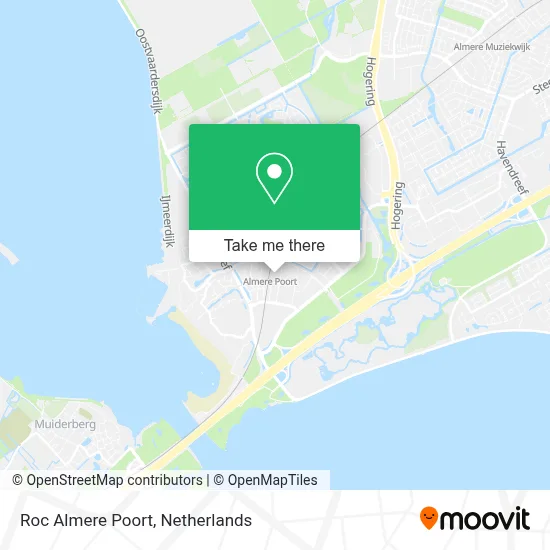 Roc Almere Poort map