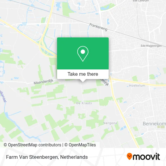 Farm Van Steenbergen map