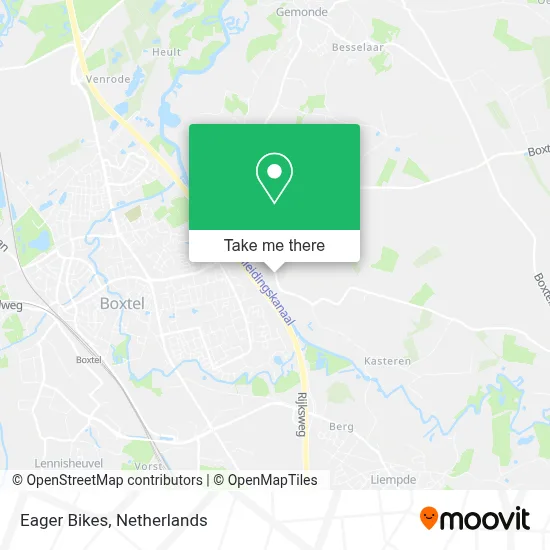 Eager Bikes map