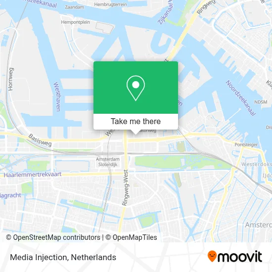 Media Injection map