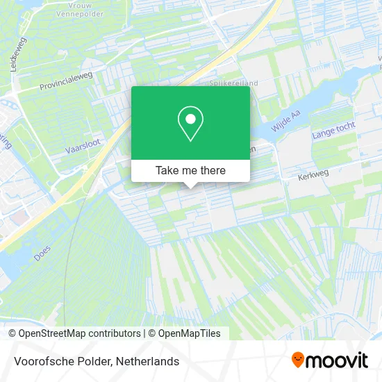 Voorofsche Polder map
