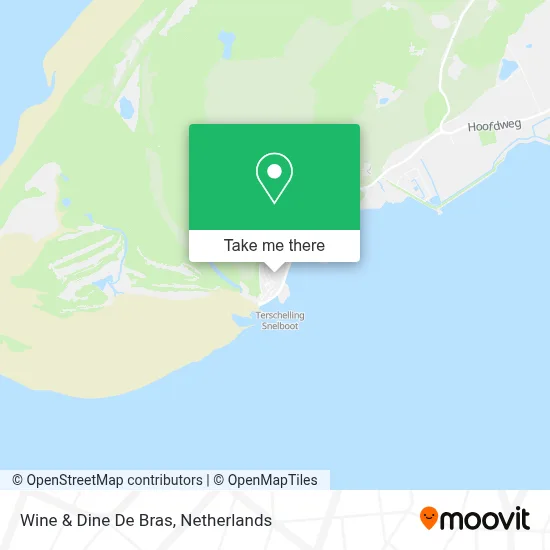 Wine & Dine De Bras map