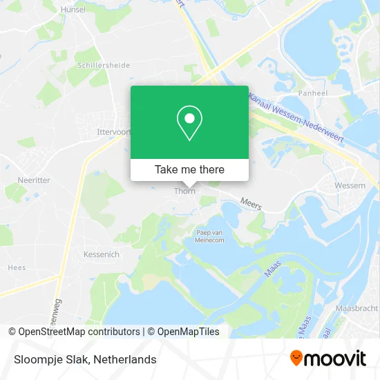 Sloompje Slak map