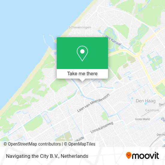 Navigating the City B.V. map