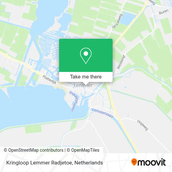 Kringloop Lemmer Radjetoe map