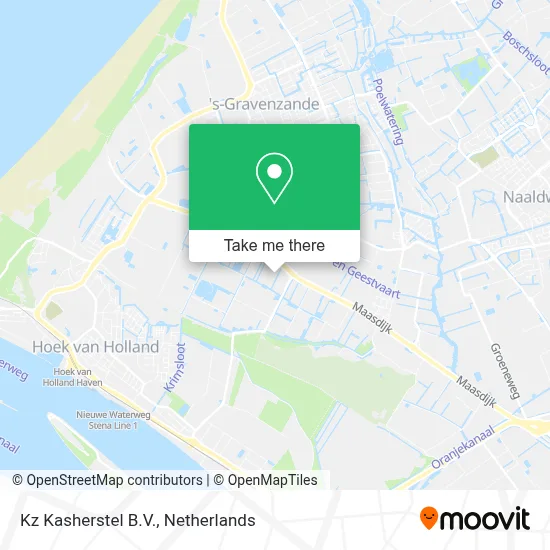 Kz Kasherstel B.V. map