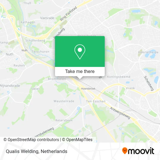 Qualis Welding map