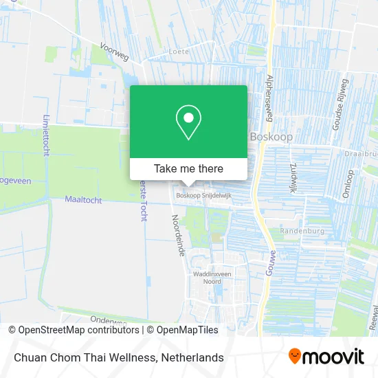 Chuan Chom Thai Wellness Karte