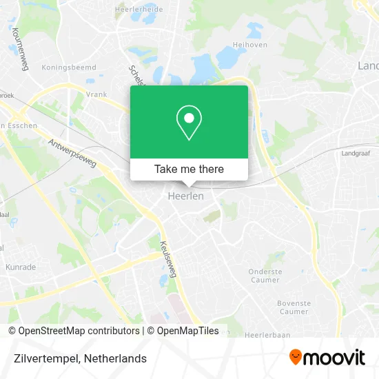 Zilvertempel map
