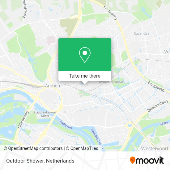 Outdoor Shower map