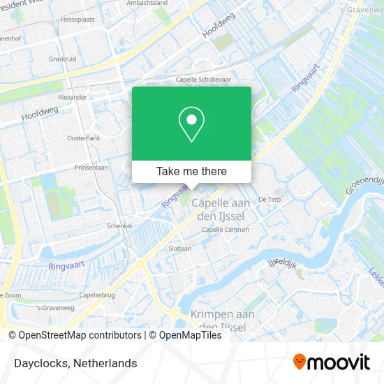 Dayclocks map