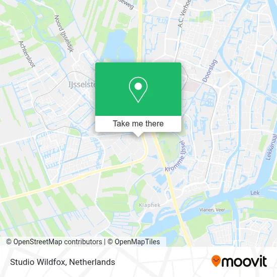 Studio Wildfox map