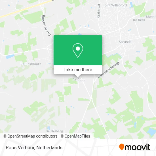 Rops Verhuur map