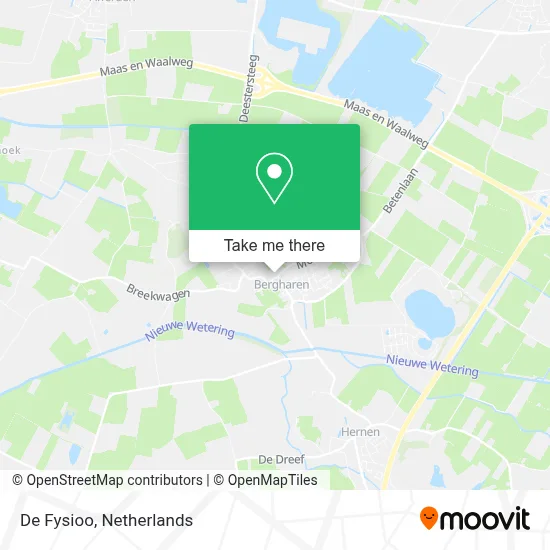 De Fysioo map