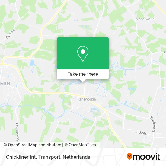 Chickliner Int. Transport map